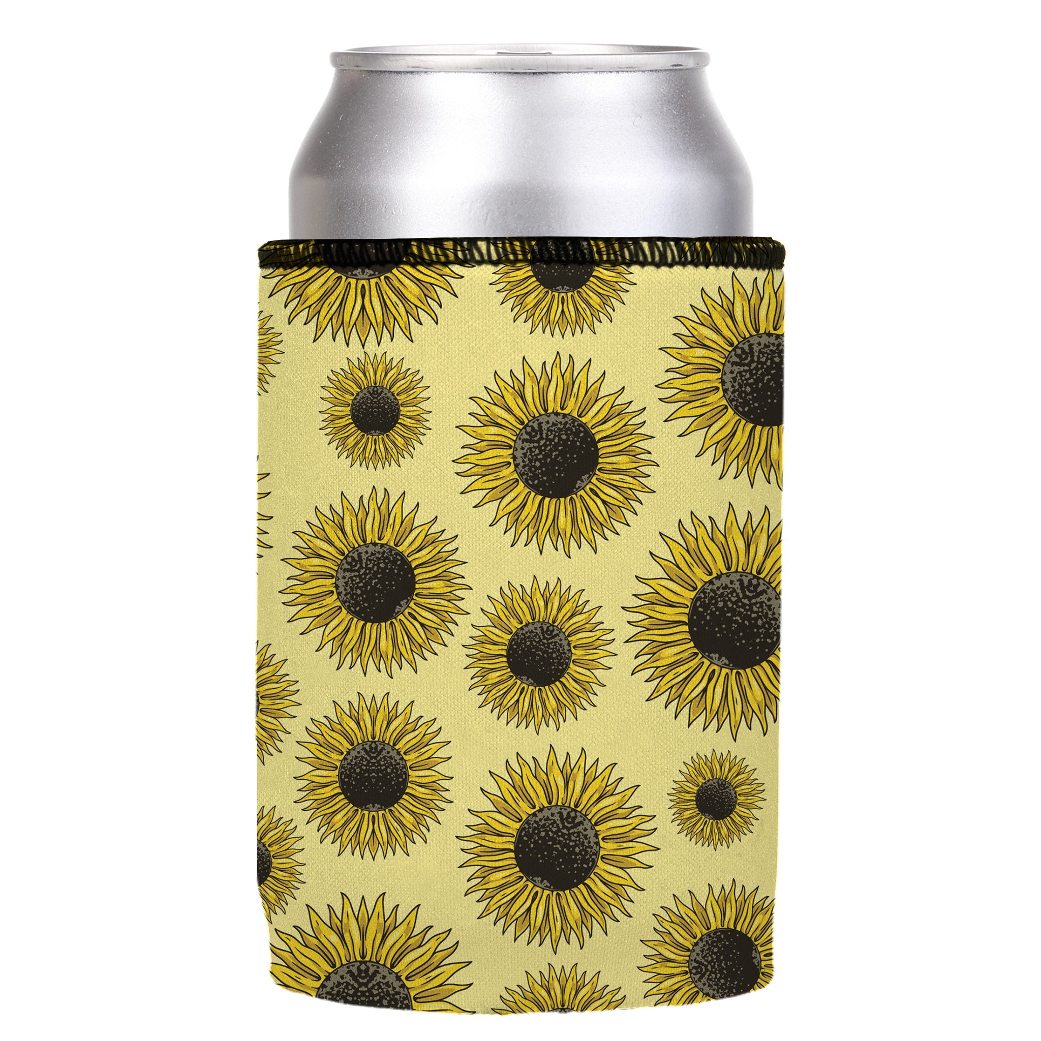 Stubbyz Yellow Sunflowers Stubby Cooler 2-Pack