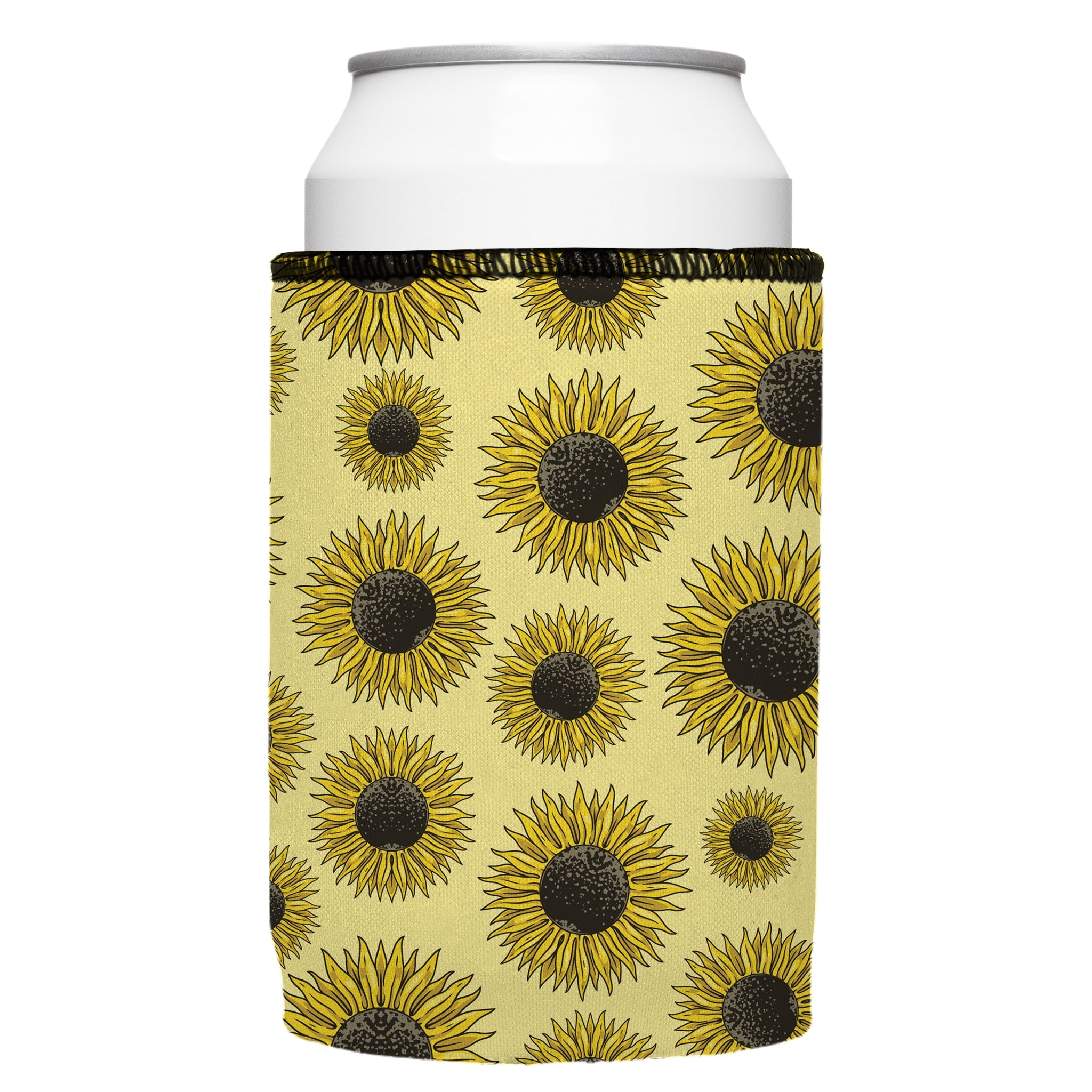 Stubbyz Yellow Sunflowers Stubby Cooler 2-Pack