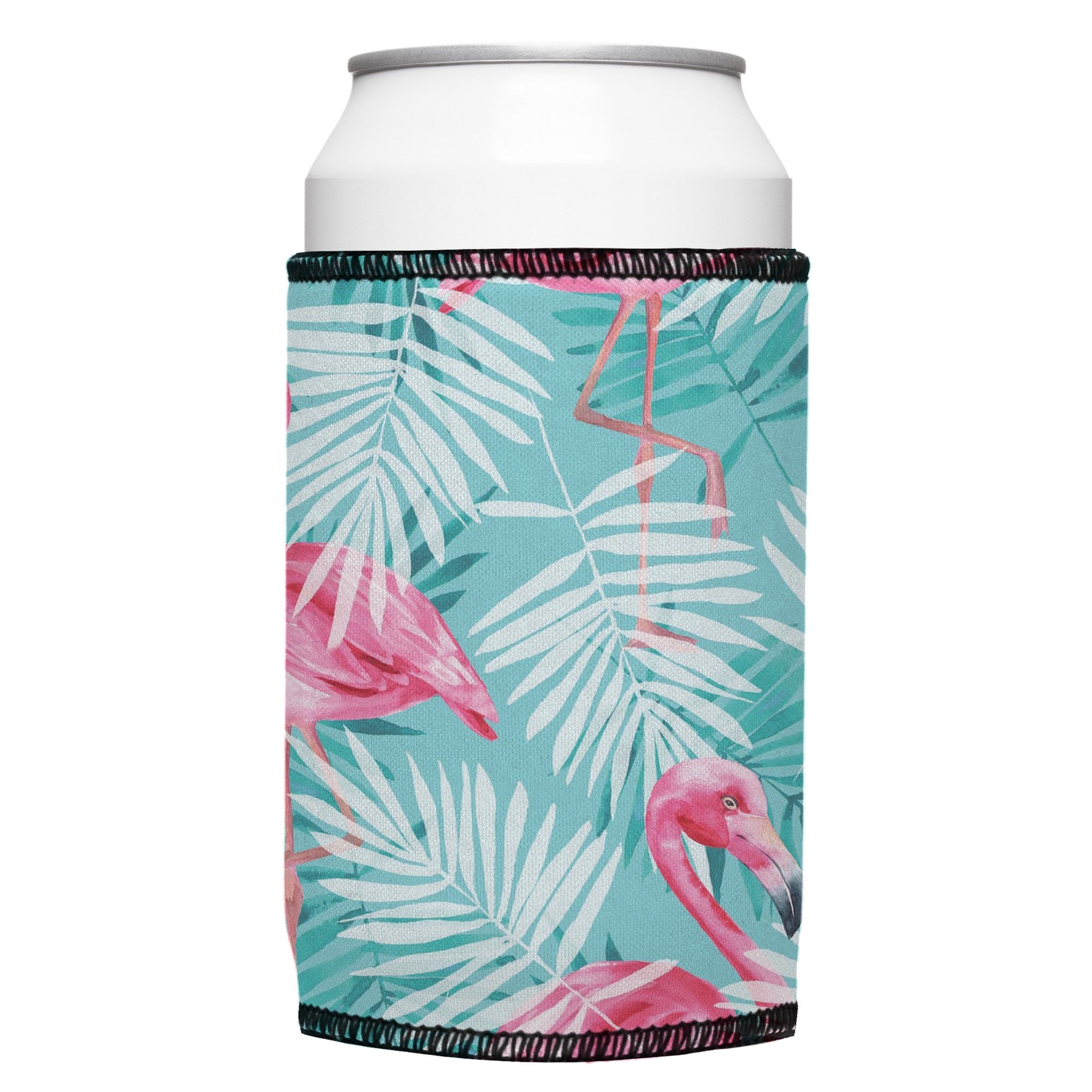 Stubbyz Pink Flamingos Stubby Cooler 3-Pack