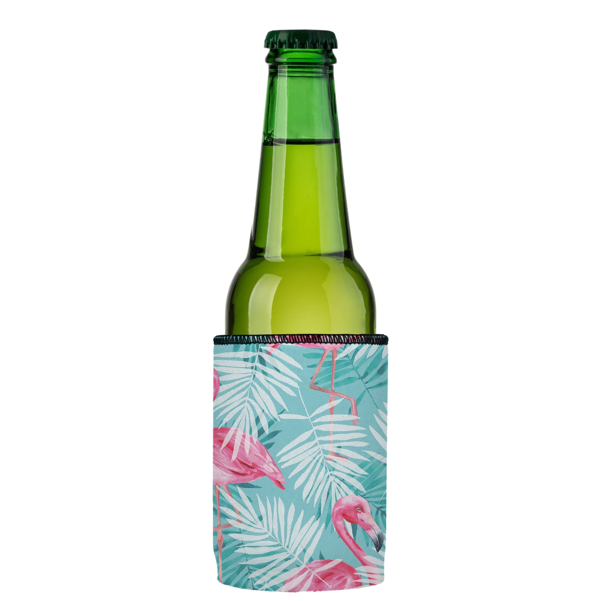 Stubbyz Pink Flamingos Stubby Cooler 3-Pack