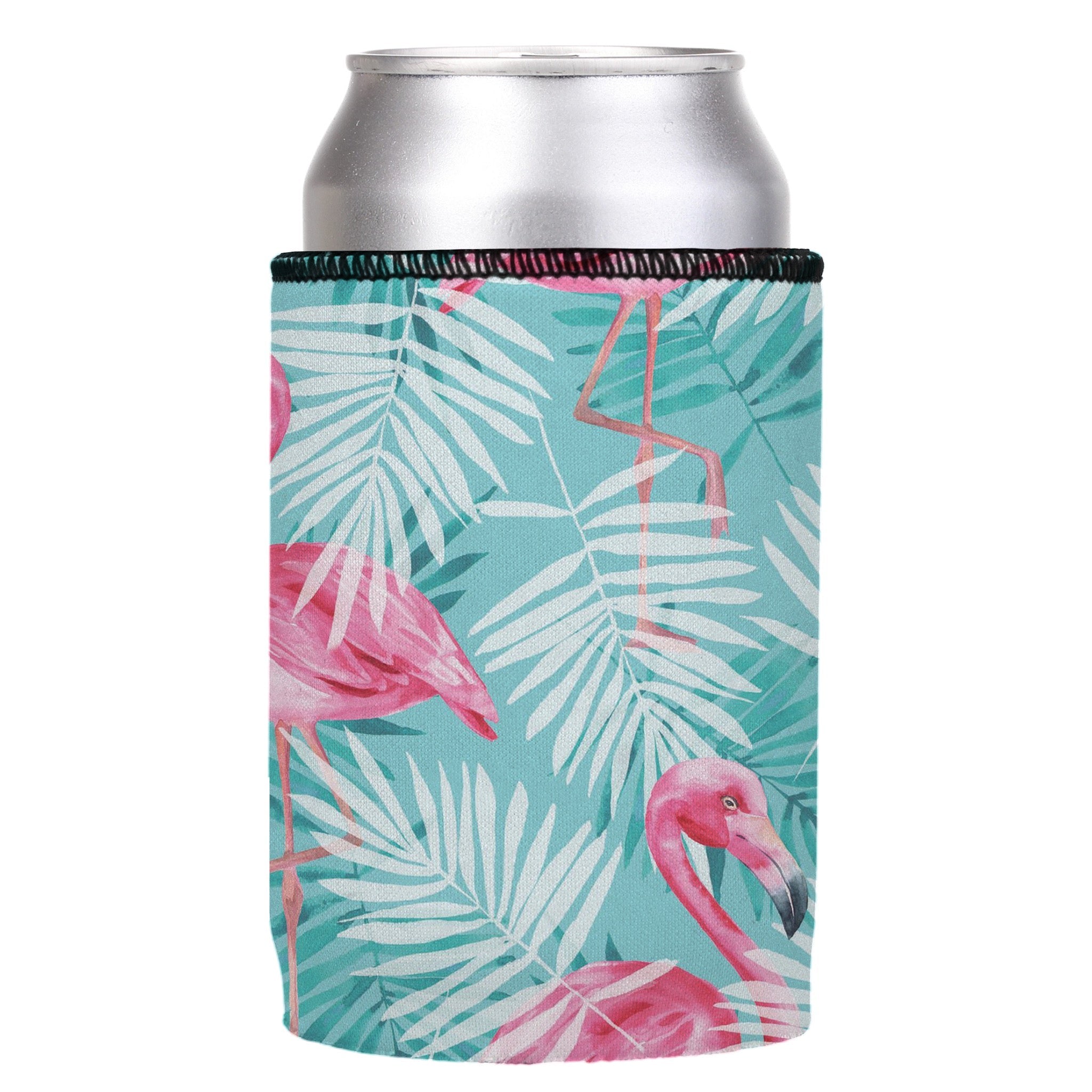 Stubbyz Pink Flamingos Stubby Cooler 3-Pack