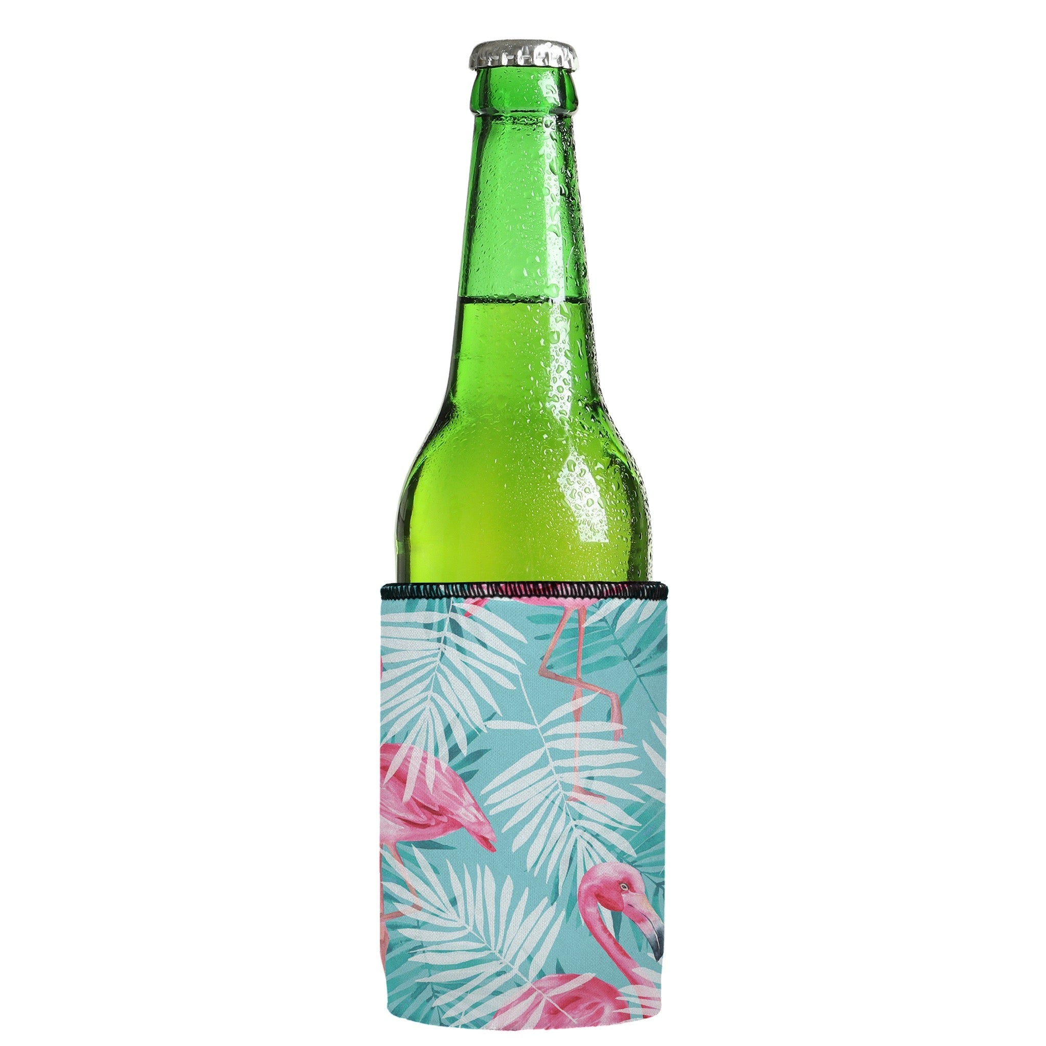 Stubbyz Pink Flamingos Stubby Cooler 3-Pack