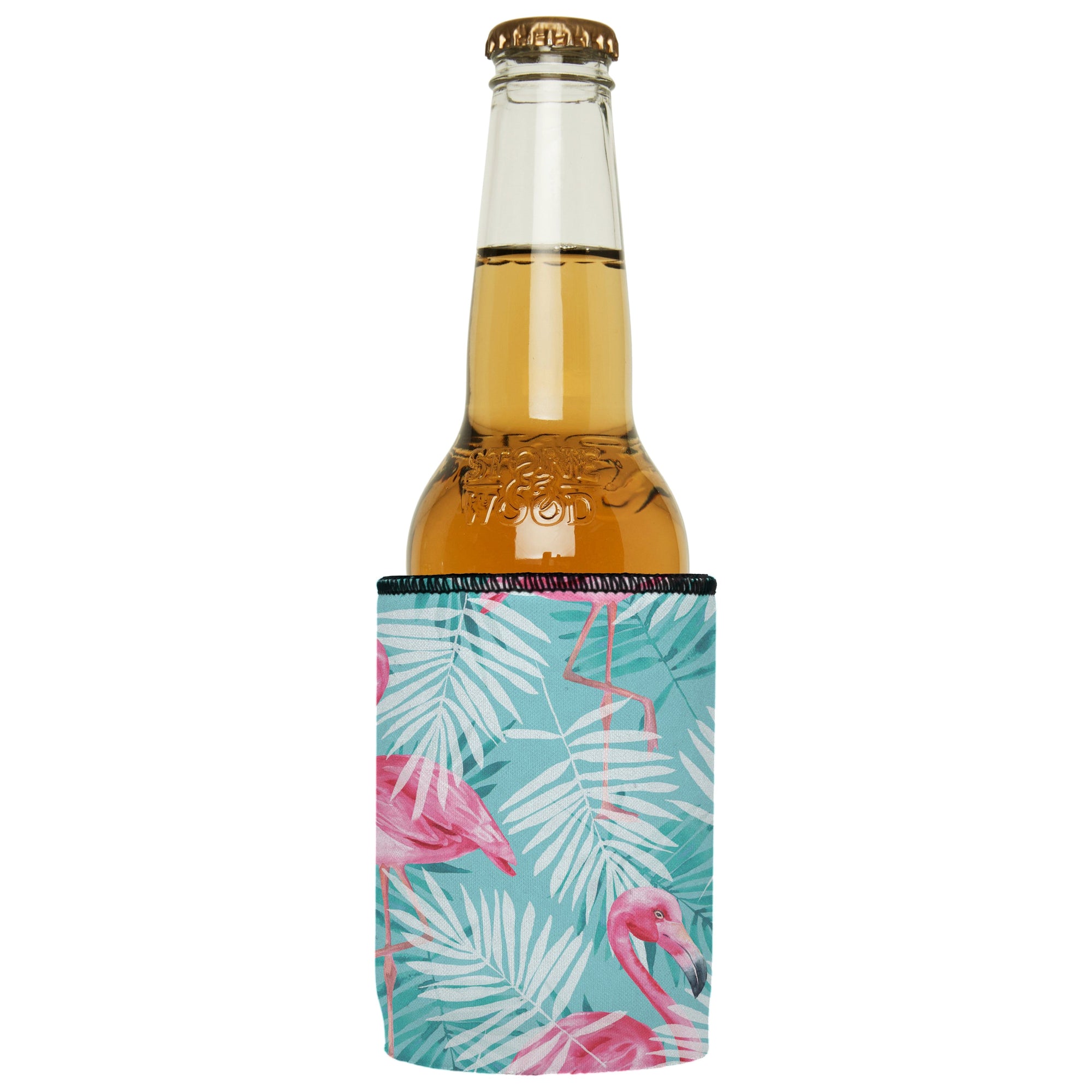 Stubbyz Pink Flamingos Stubby Cooler 2-Pack