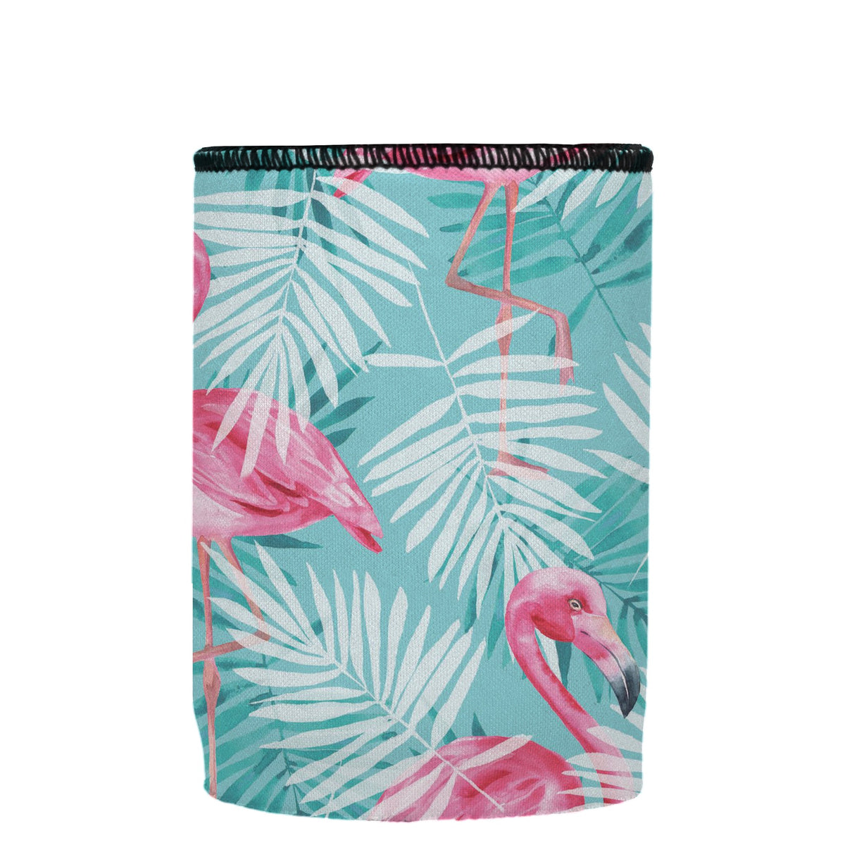 Stubbyz Pink Flamingos Stubby Cooler, Australian Made by Stubbyz, view 2
