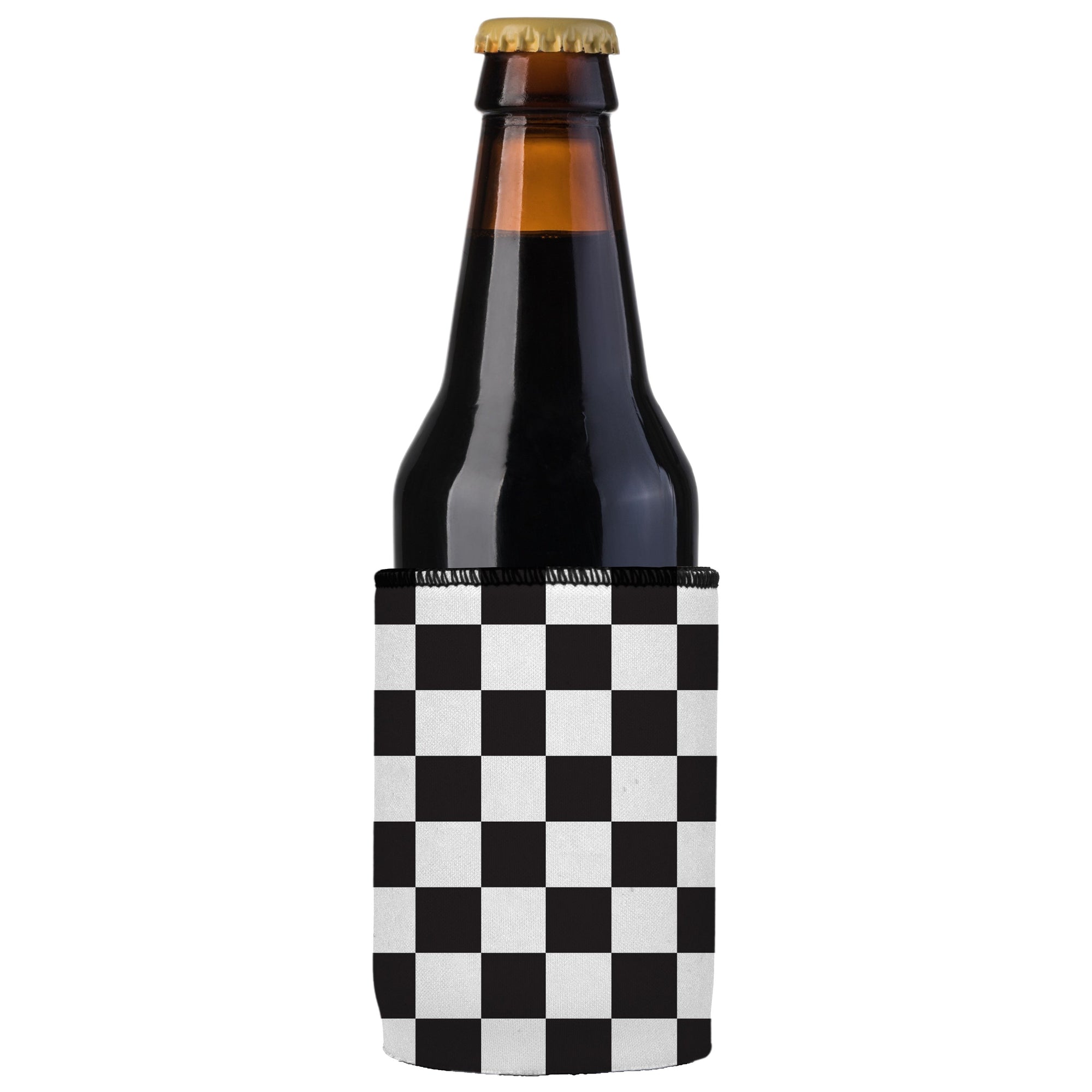 Stubbyz Small Checkerboard Stubby Cooler 2-Pack