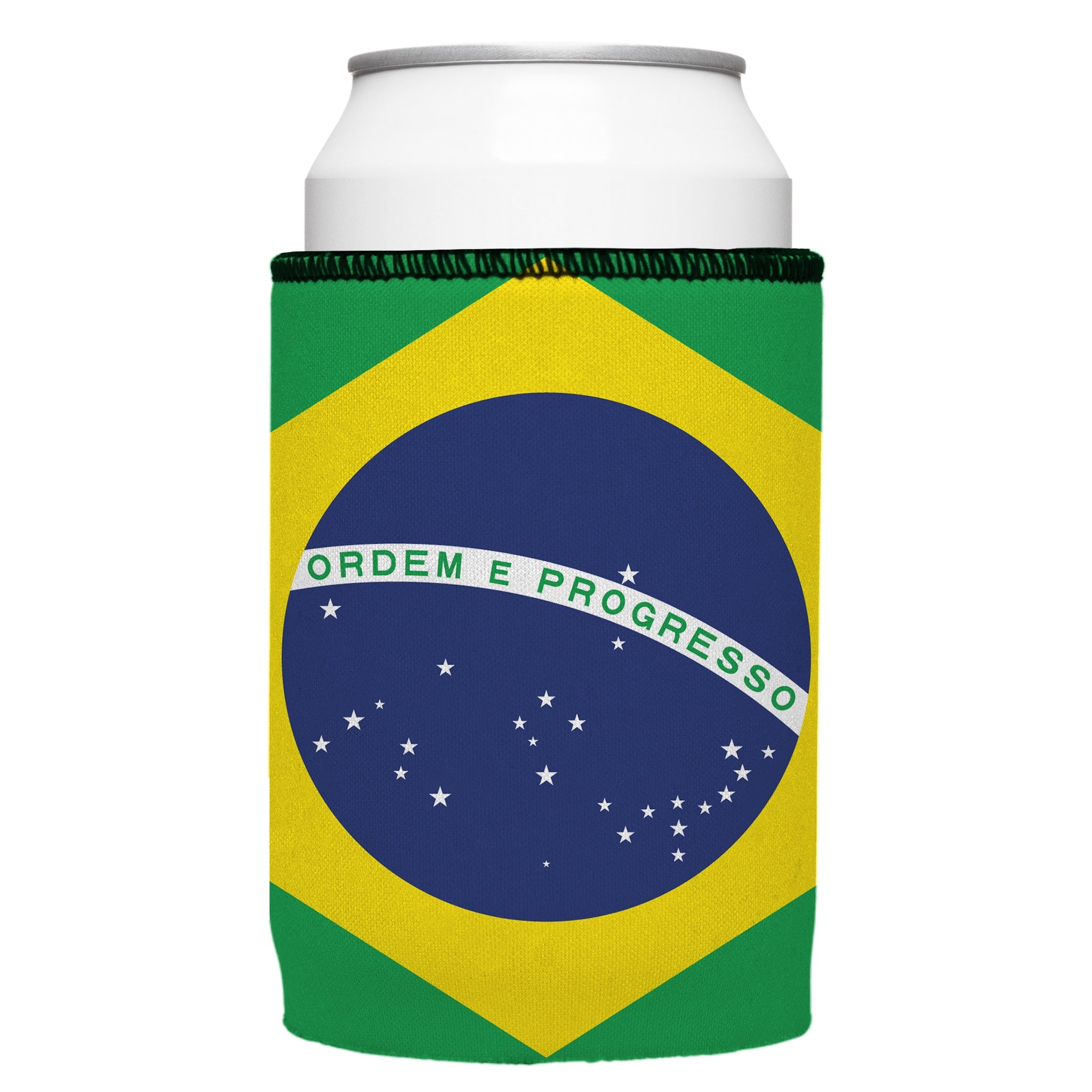 Stubbyz Brazilian Flag Stubby Cooler 2-Pack
