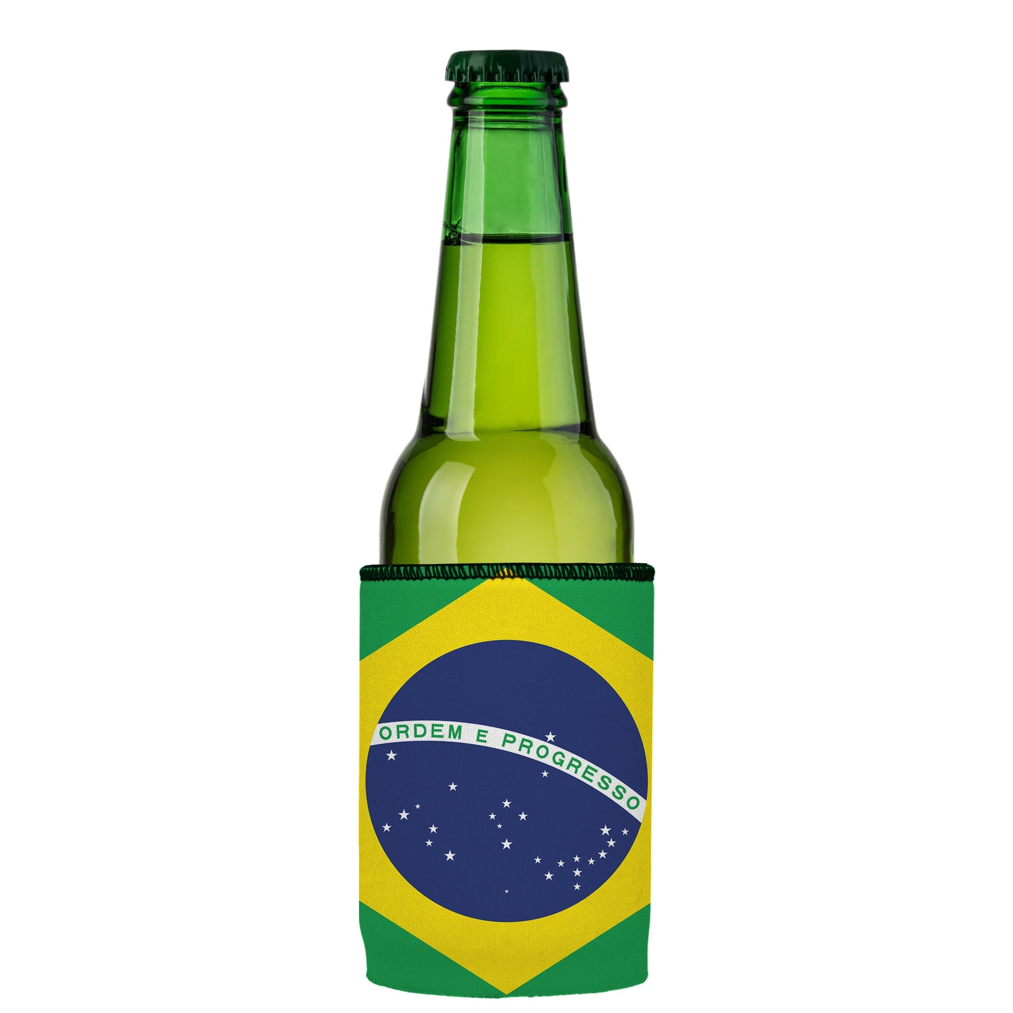 Stubbyz Brazilian Flag Stubby Cooler 3-Pack