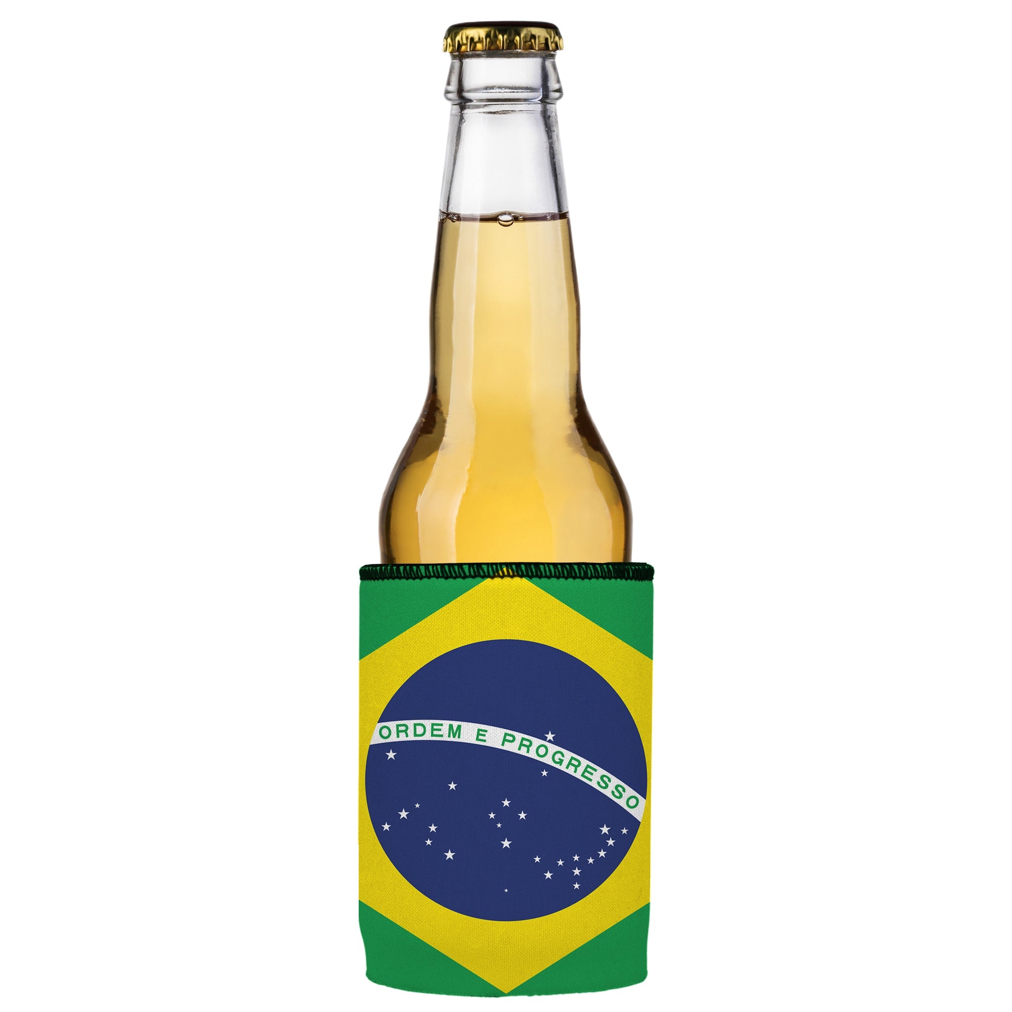 Stubbyz Brazilian Flag Stubby Cooler 3-Pack