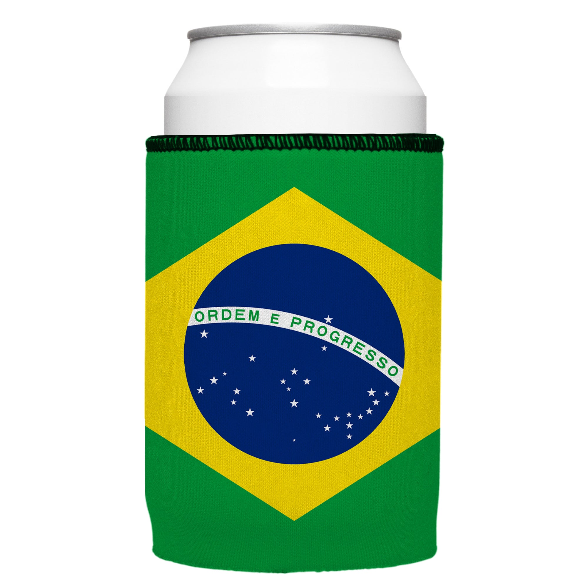 Stubbyz Flag of Brazil Stubby Cooler