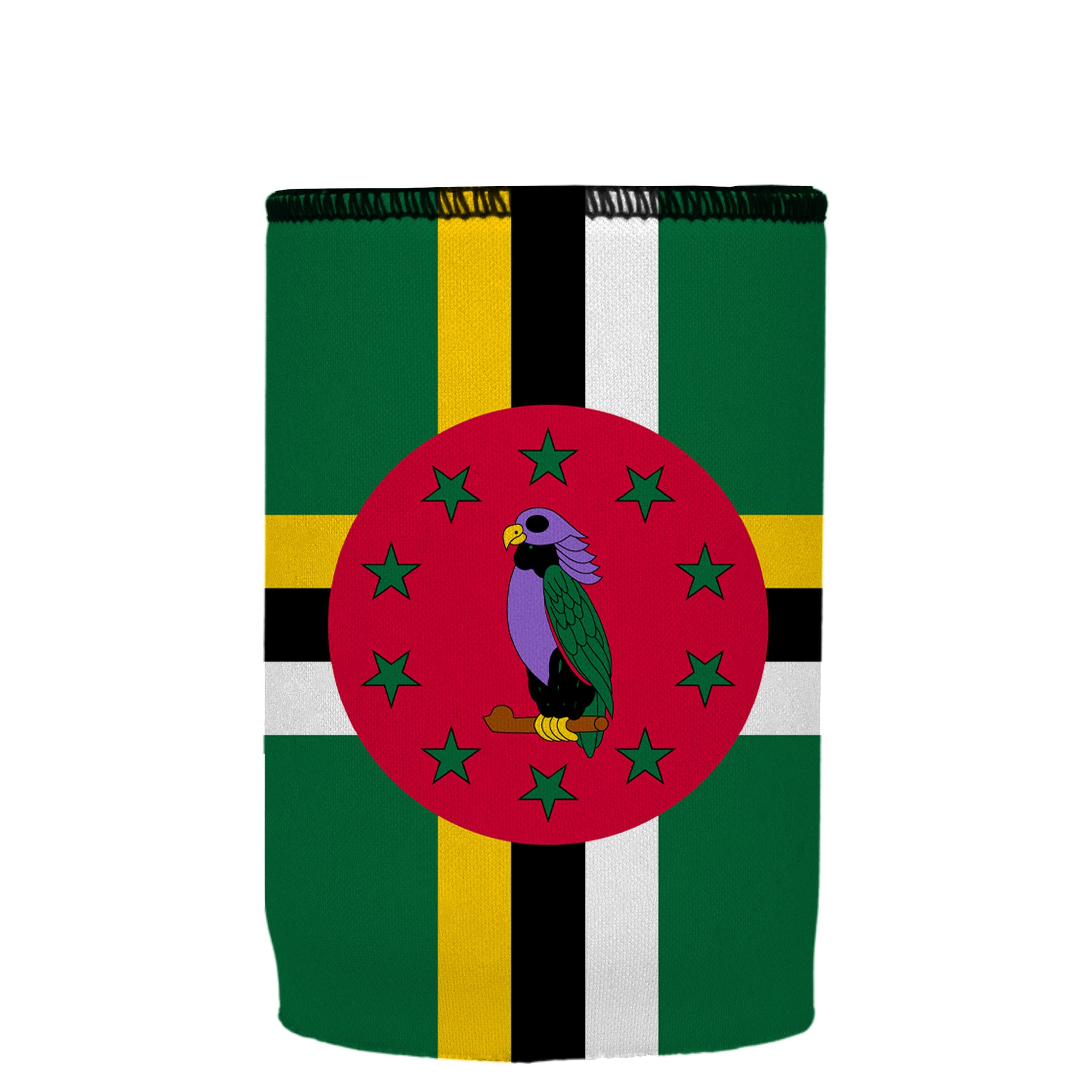 Stubbyz Flag of Dominica Stubby Cooler