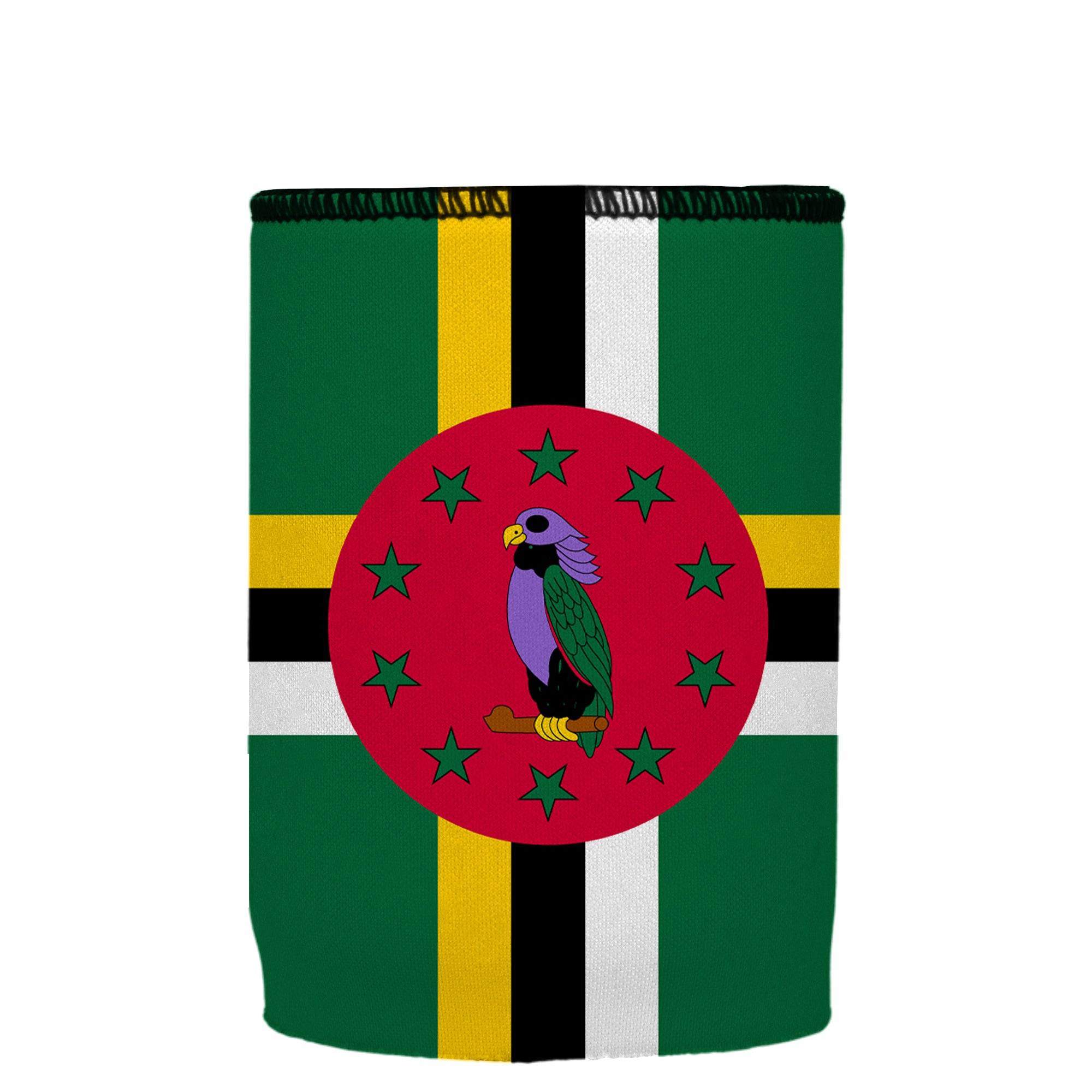 Stubbyz Flag of Dominica Stubby Cooler