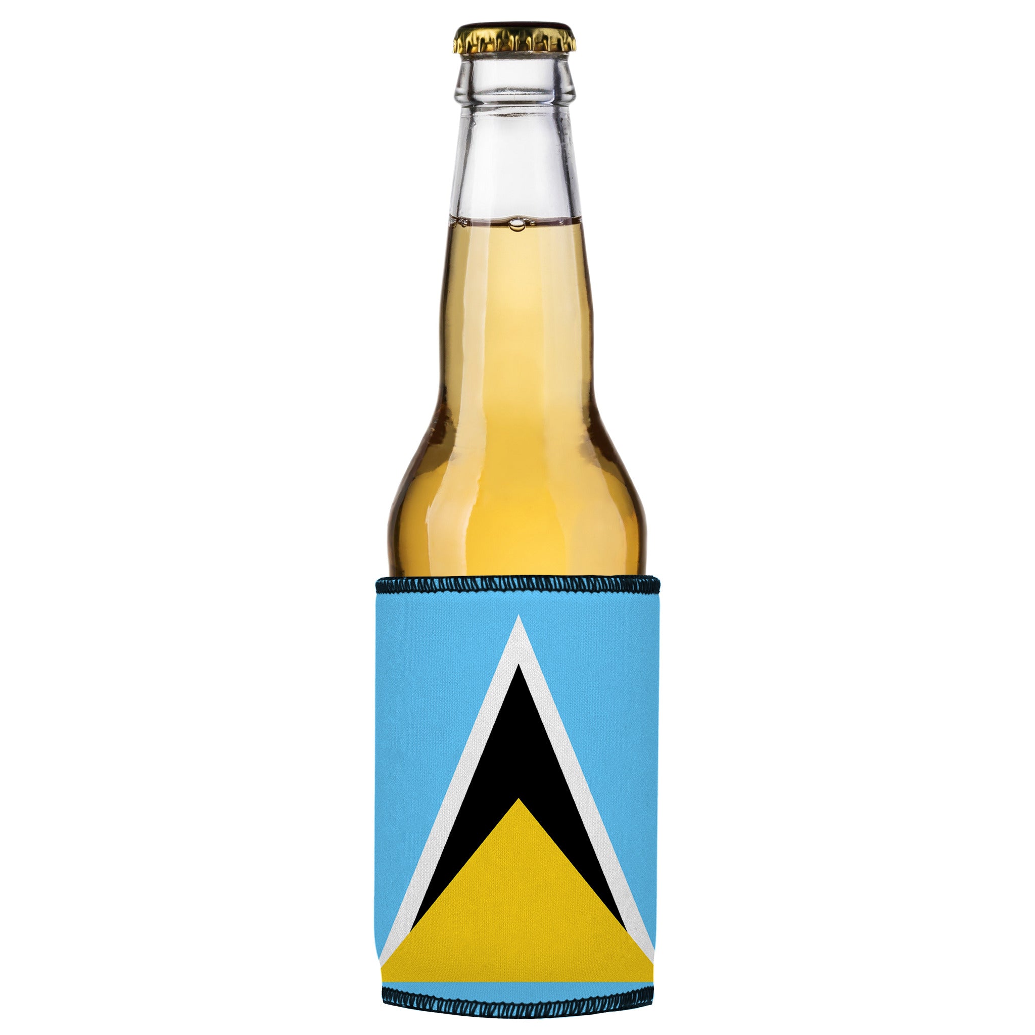 Stubbyz Flag of Saint Lucia Stubby Cooler
