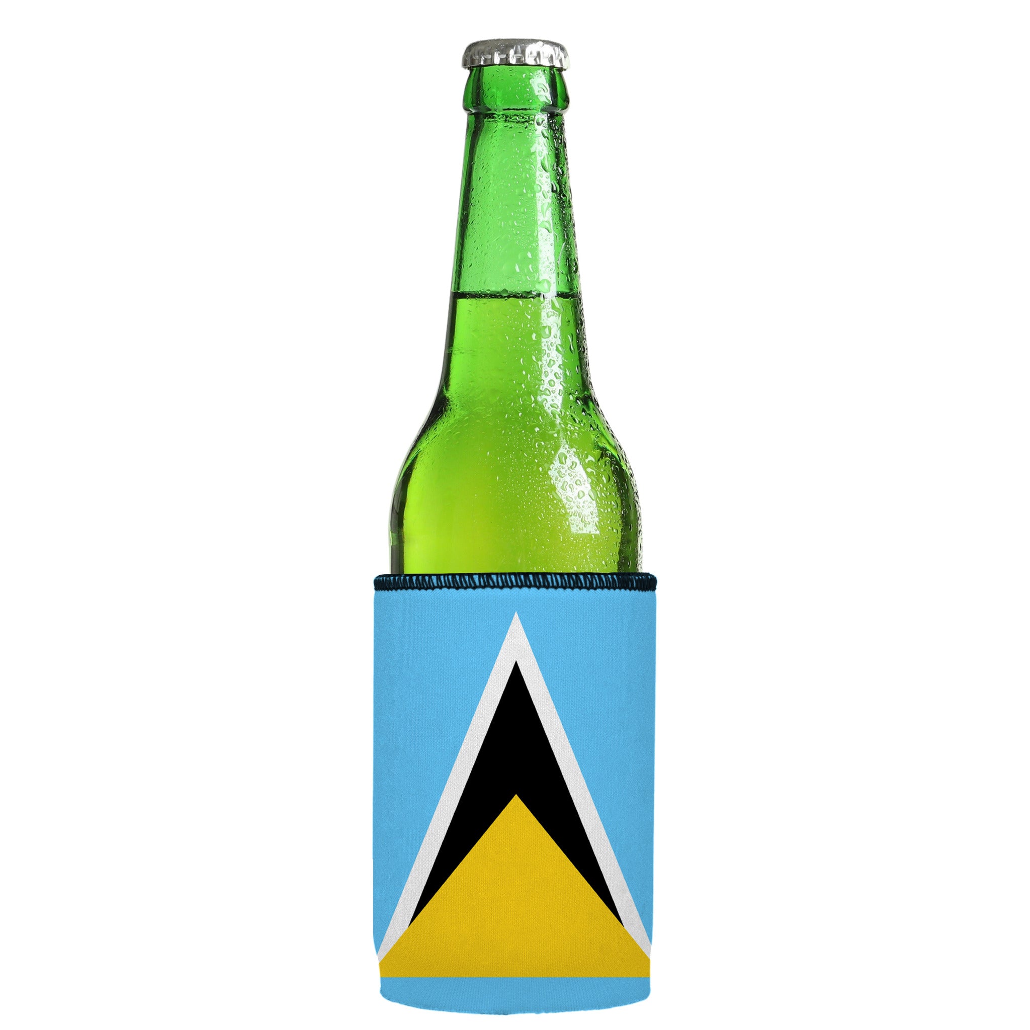 Stubbyz Flag of Saint Lucia Stubby Cooler