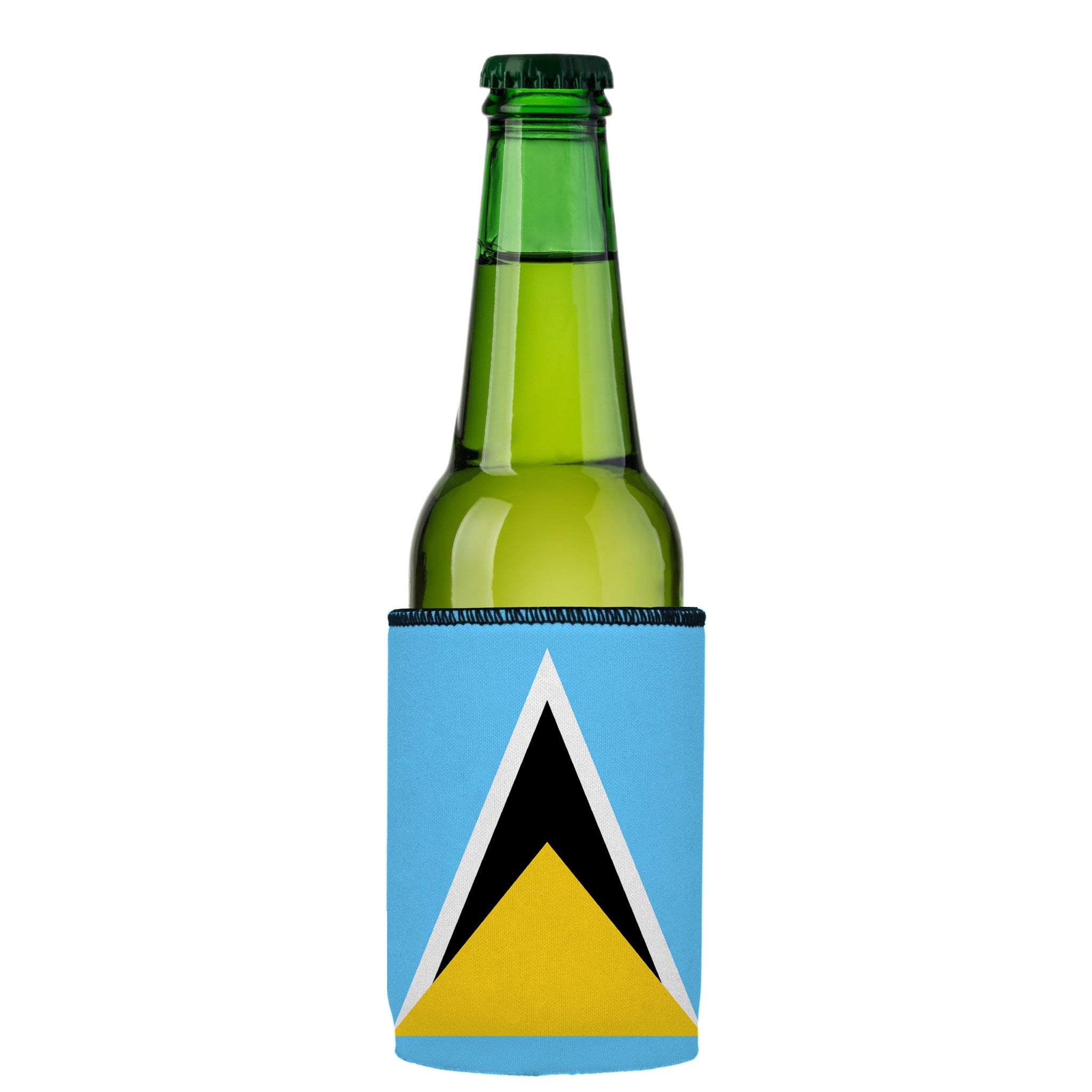Stubbyz Flag of Saint Lucia Stubby Cooler