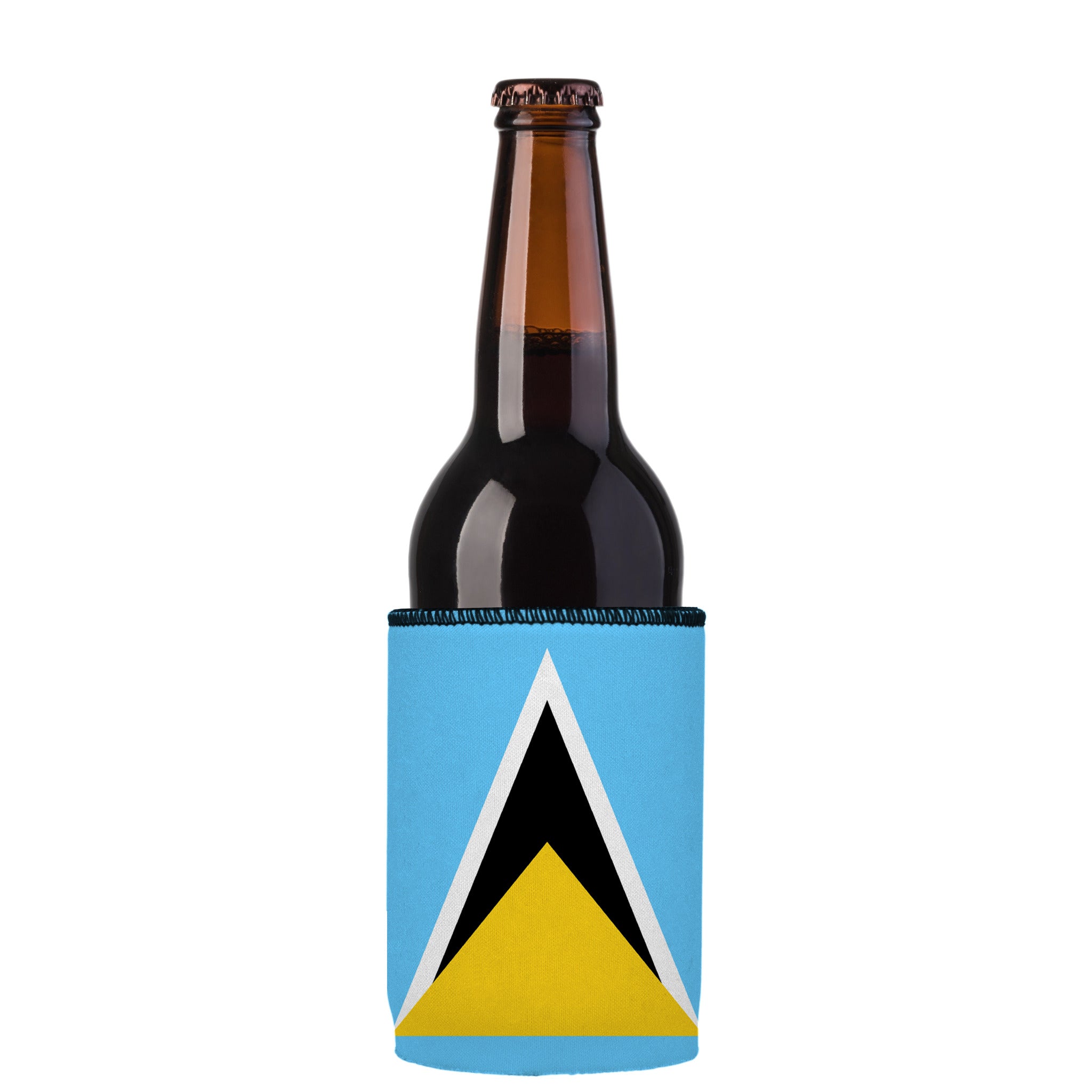 Stubbyz Flag of Saint Lucia Stubby Cooler