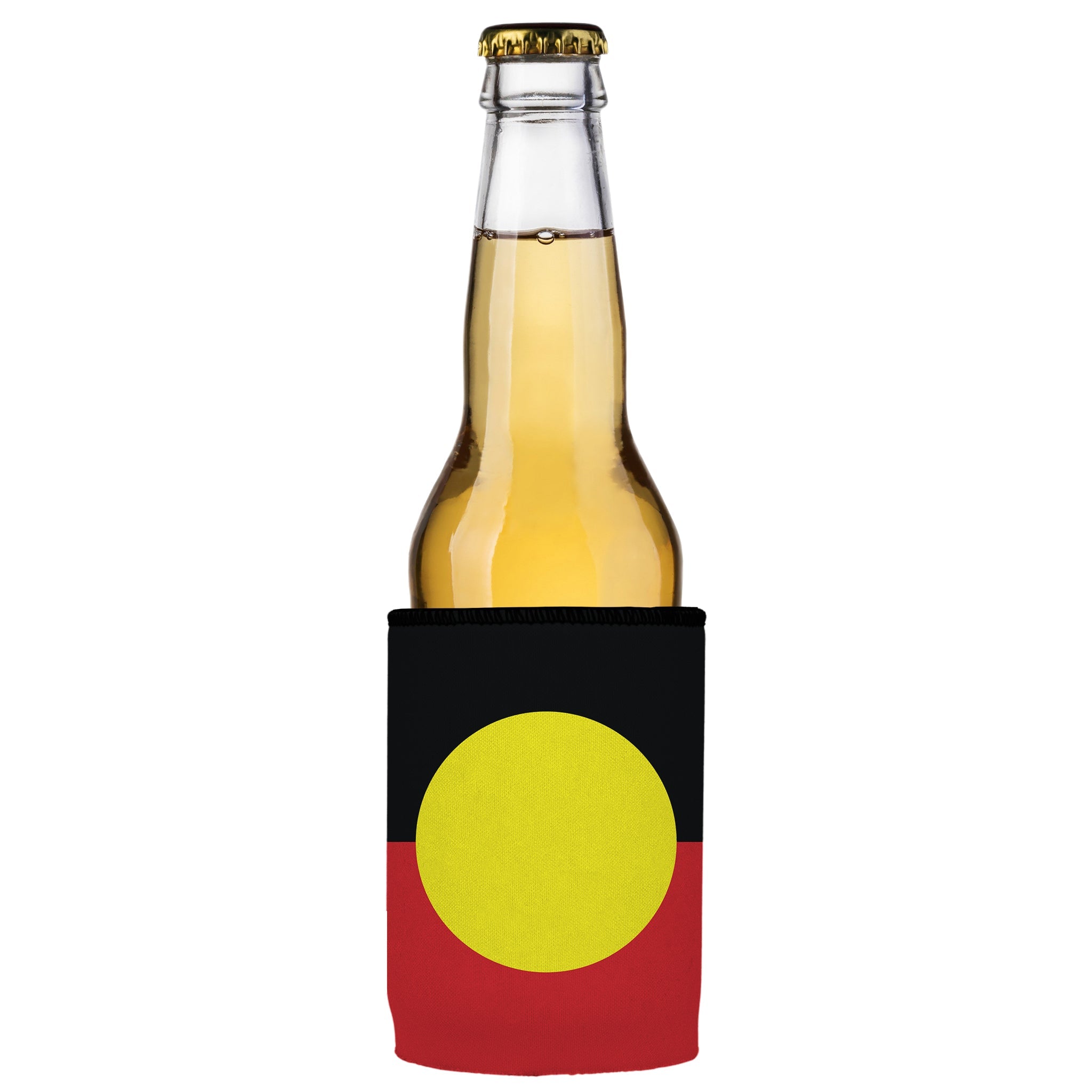 Stubbyz Aboriginal Flag Stubby Cooler 2-Pack