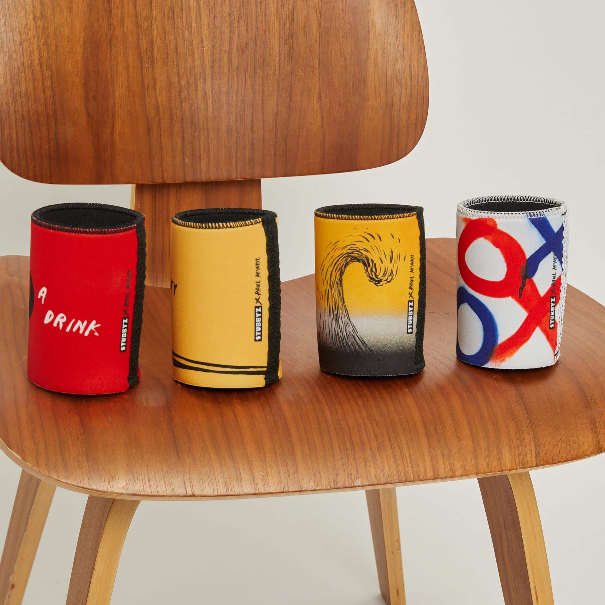 Stubbyz x Paul McNeil Collection Stubby Cooler (4-Pack)