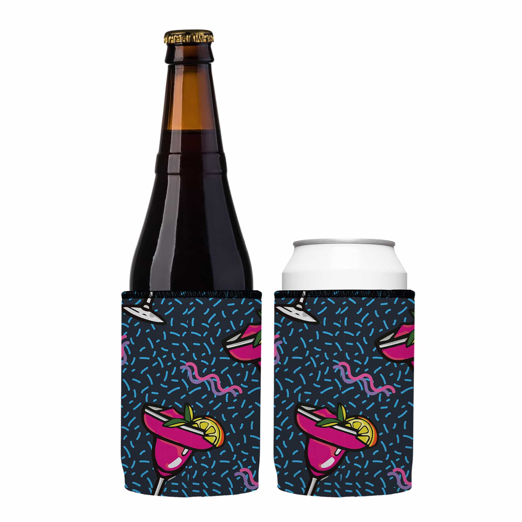 Stubbyz Pink Margaritas Stubby Cooler 2-Pack