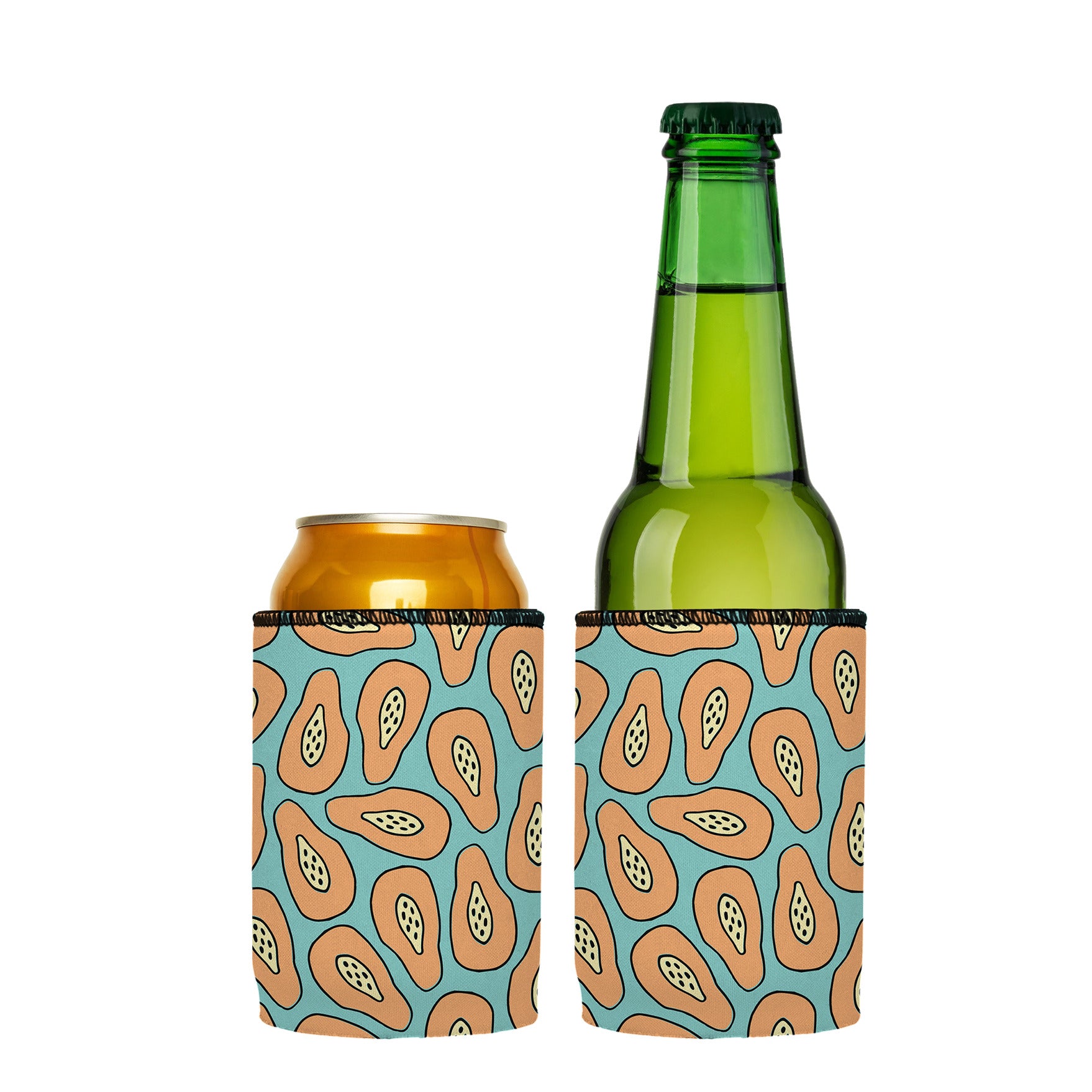Stubbyz Papaya Pop Stubby Cooler 2-Pack