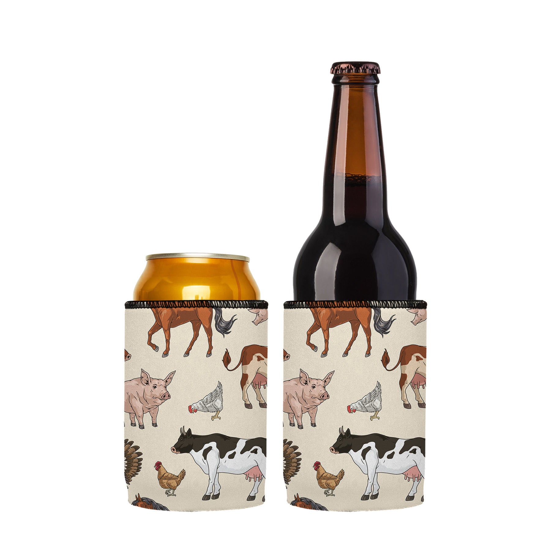 Stubbyz Old Animal Farm Stubby Cooler 2-Pack