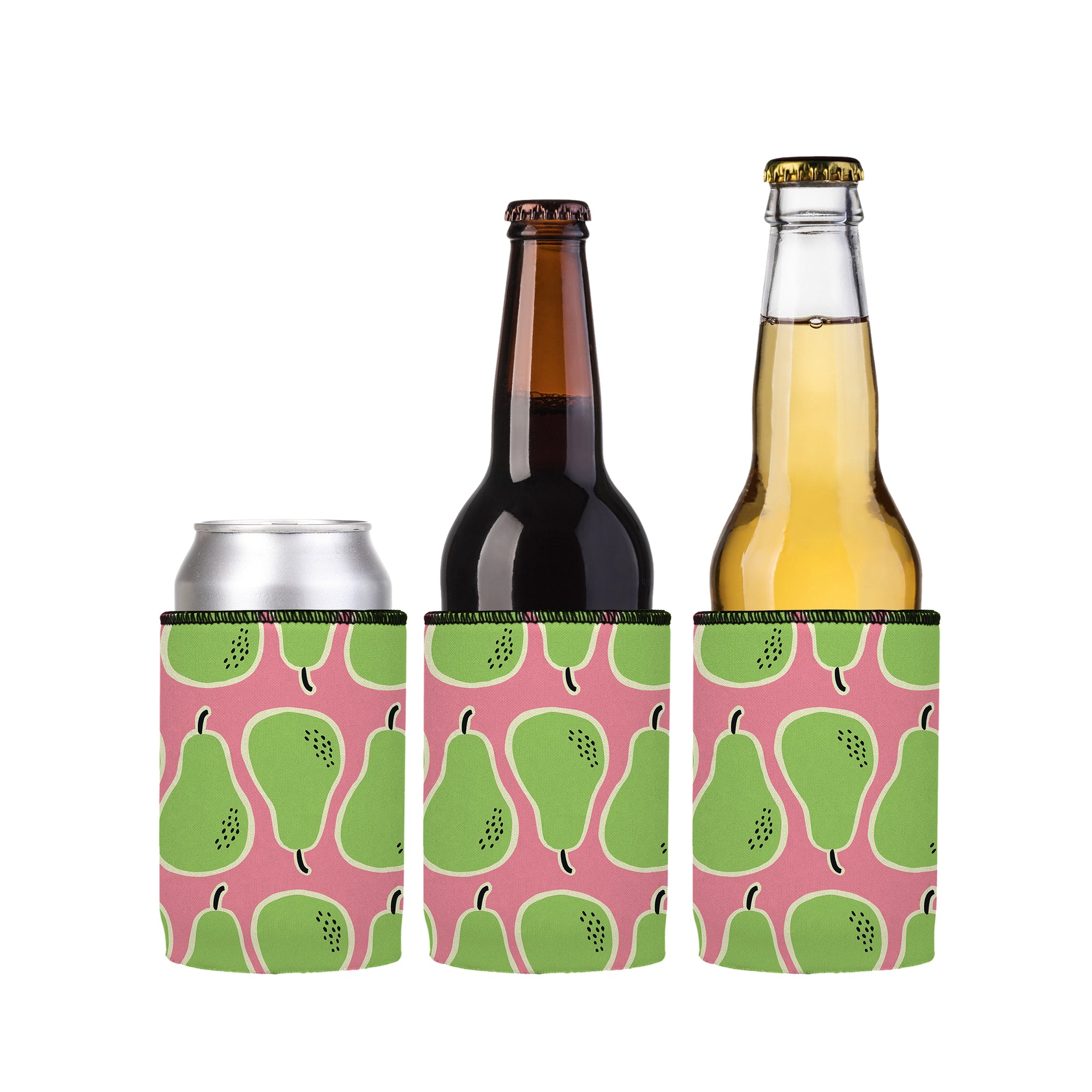 Stubbyz Perfect Pear Stubby Cooler 3-Pack