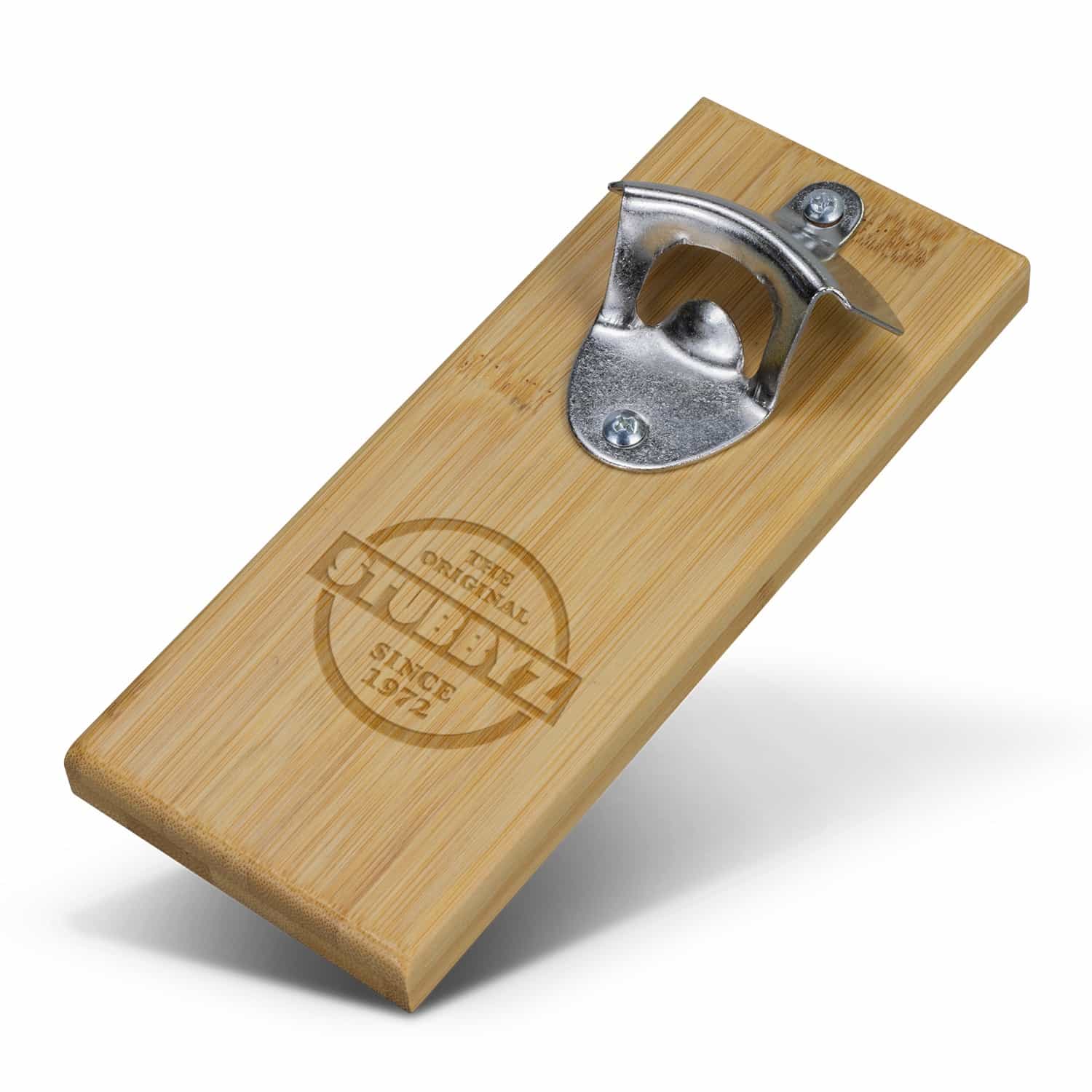 Stubbyz Bamboo Fridge  Bottle Opener