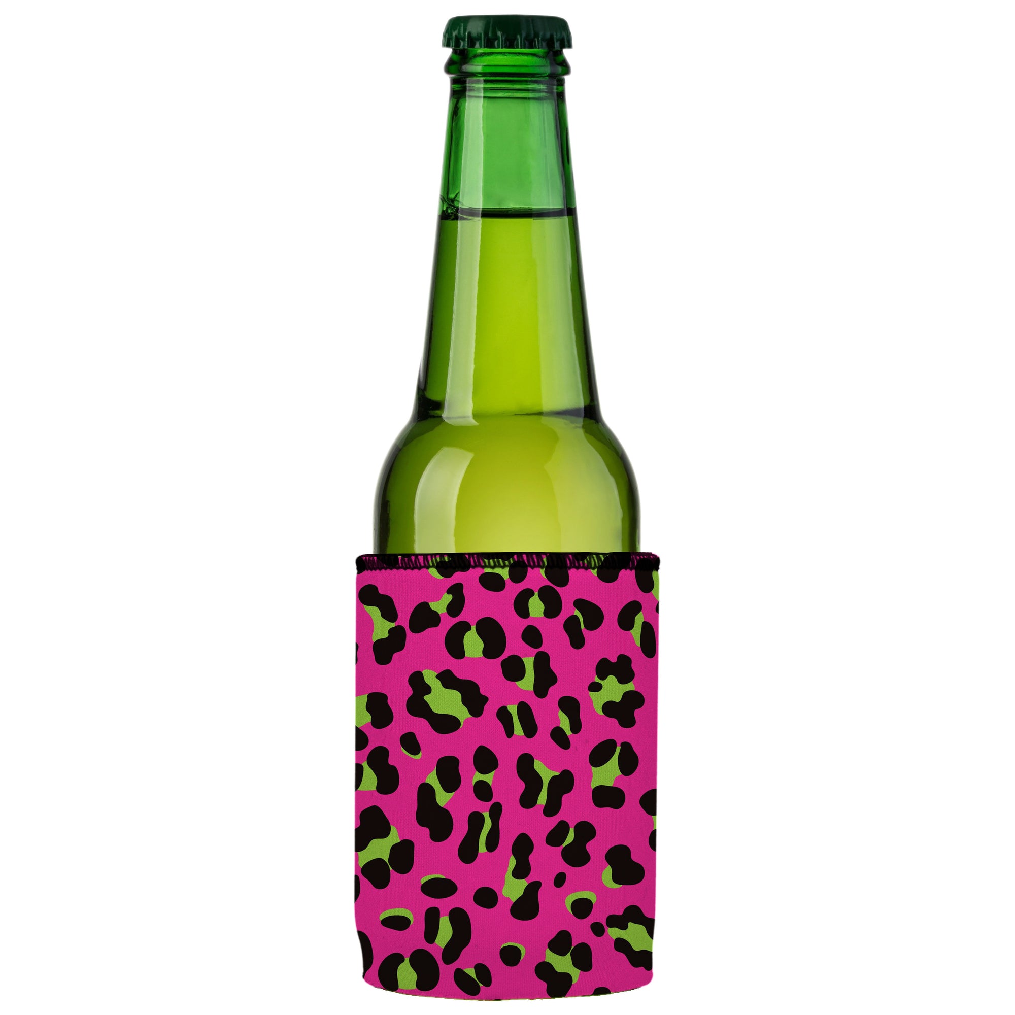 Stubbyz 80s Leopard Print Stubby Cooler