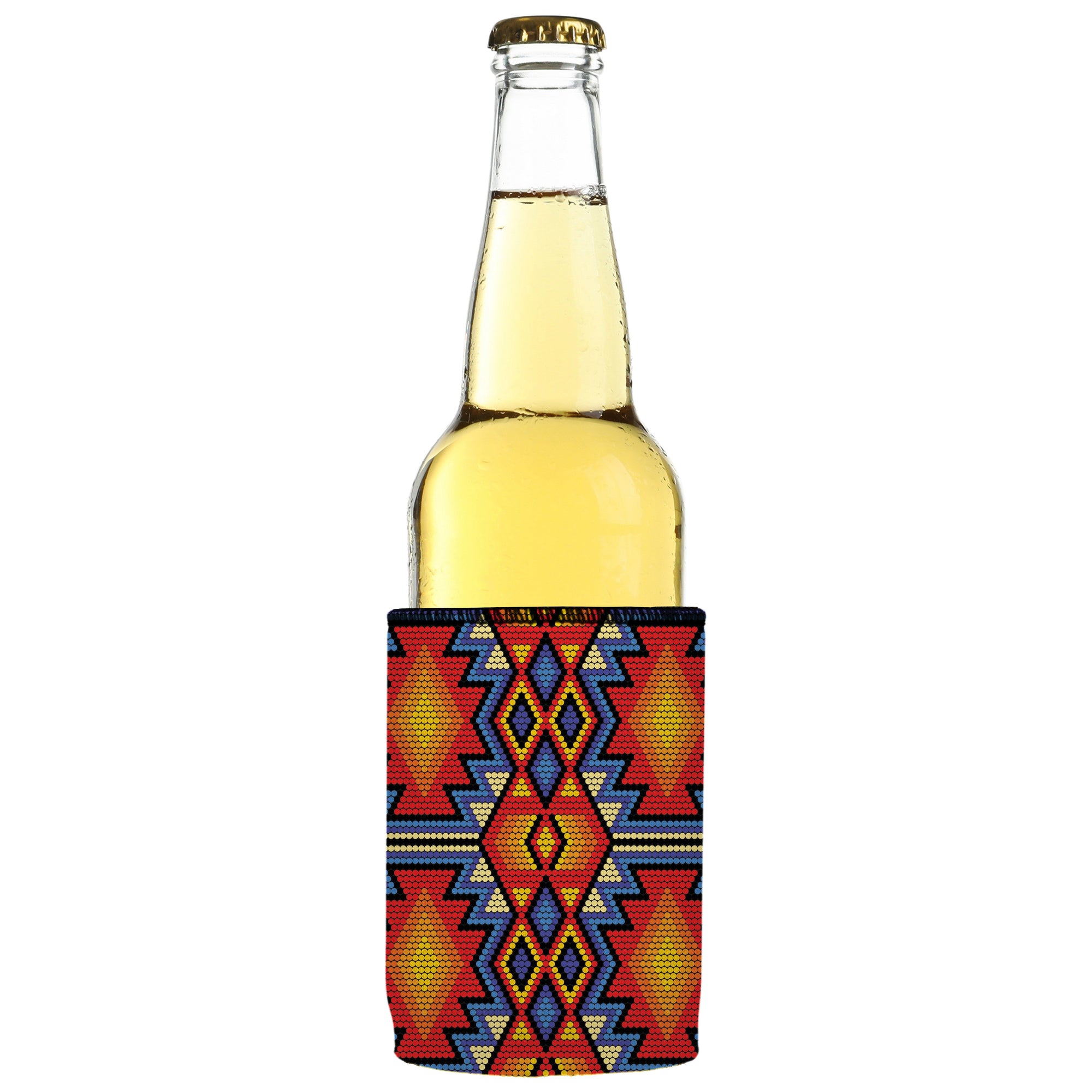 Stubbyz Huichol Beading Stubby Cooler