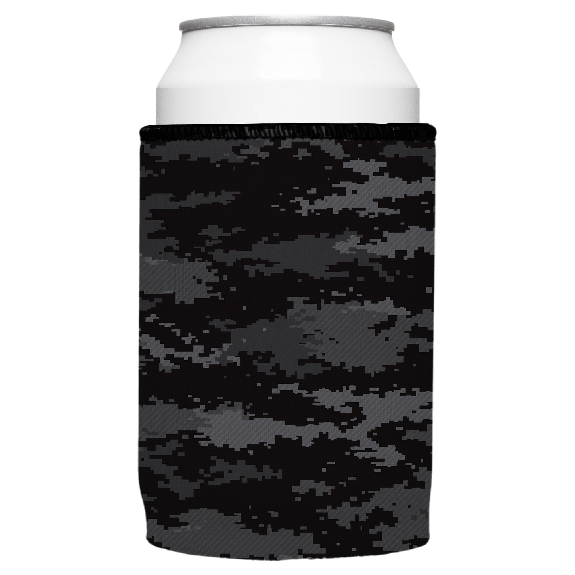 Stubbyz Digital Pixel Black Camo Stubby Cooler