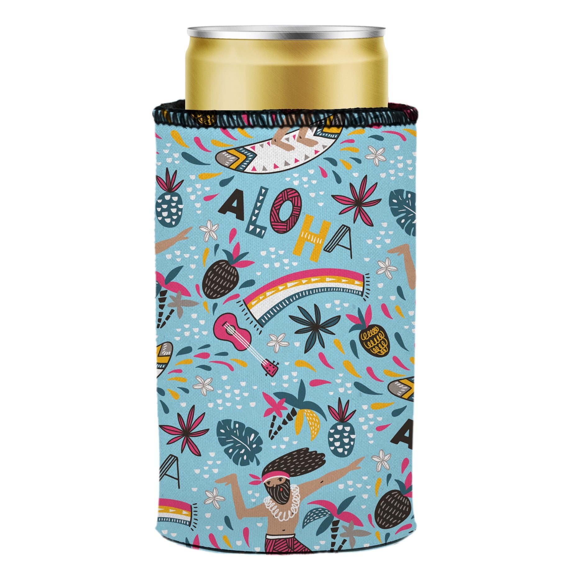 Stubbyz Surfing Aloha Stubby Cooler