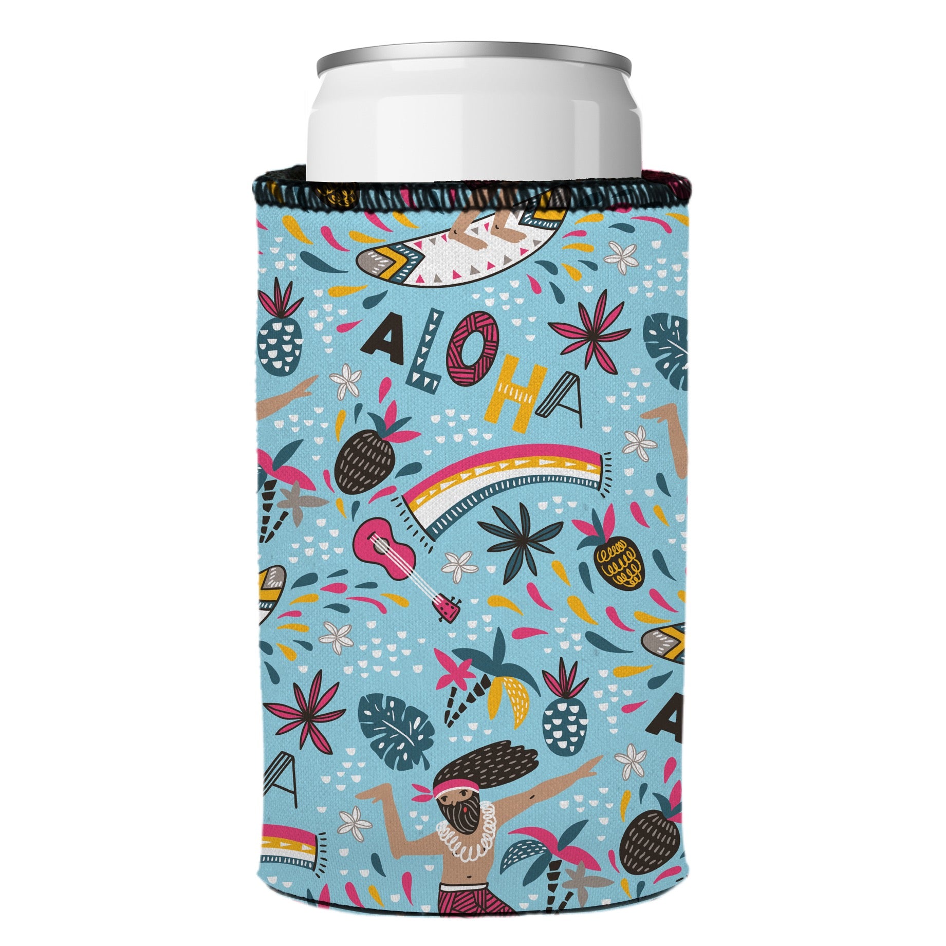 Stubbyz Surfing Aloha Stubby Cooler