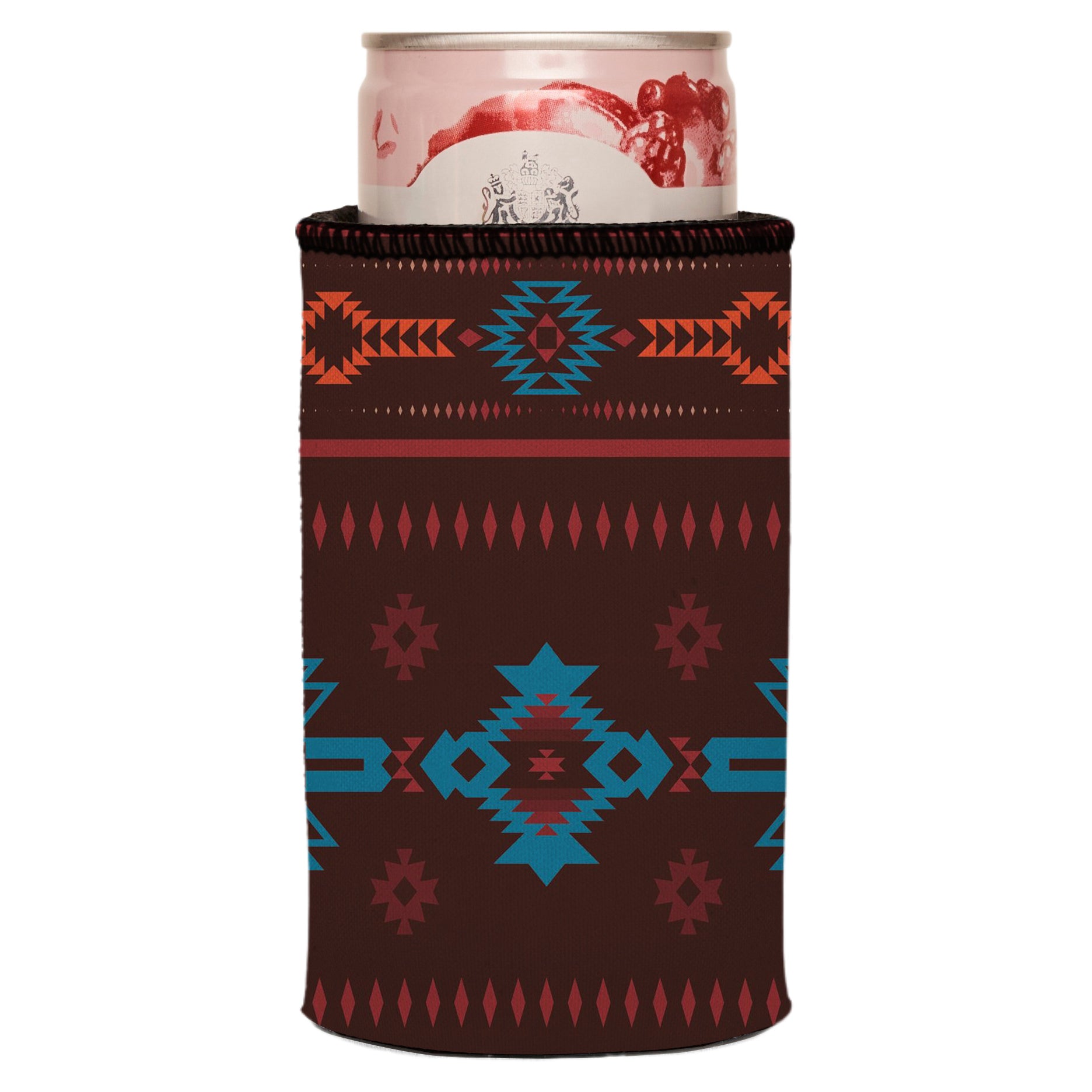 Stubbyz Brown Navajo Rug Stubby Cooler