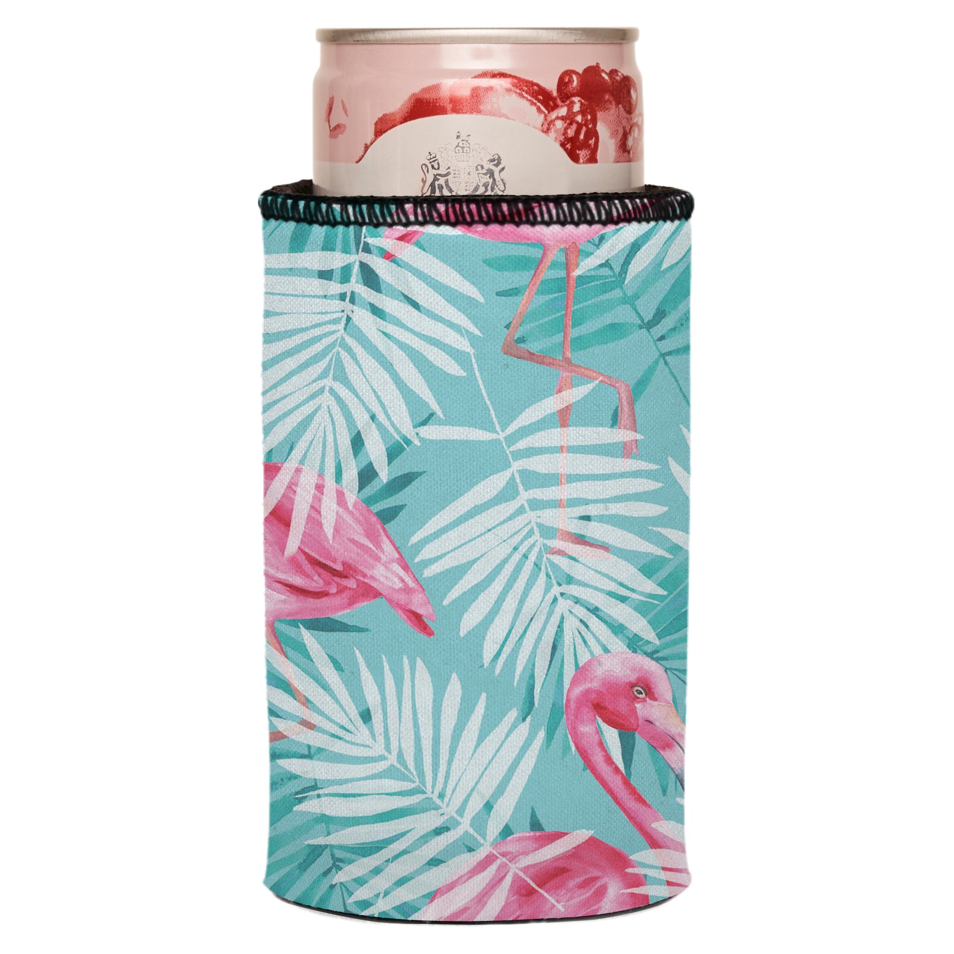 Stubbyz Pink Flamingos Stubby Cooler